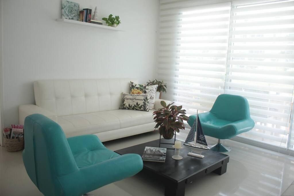 Beachfront Paradise 2Br Pools & Direct Beach Access * Cartagena