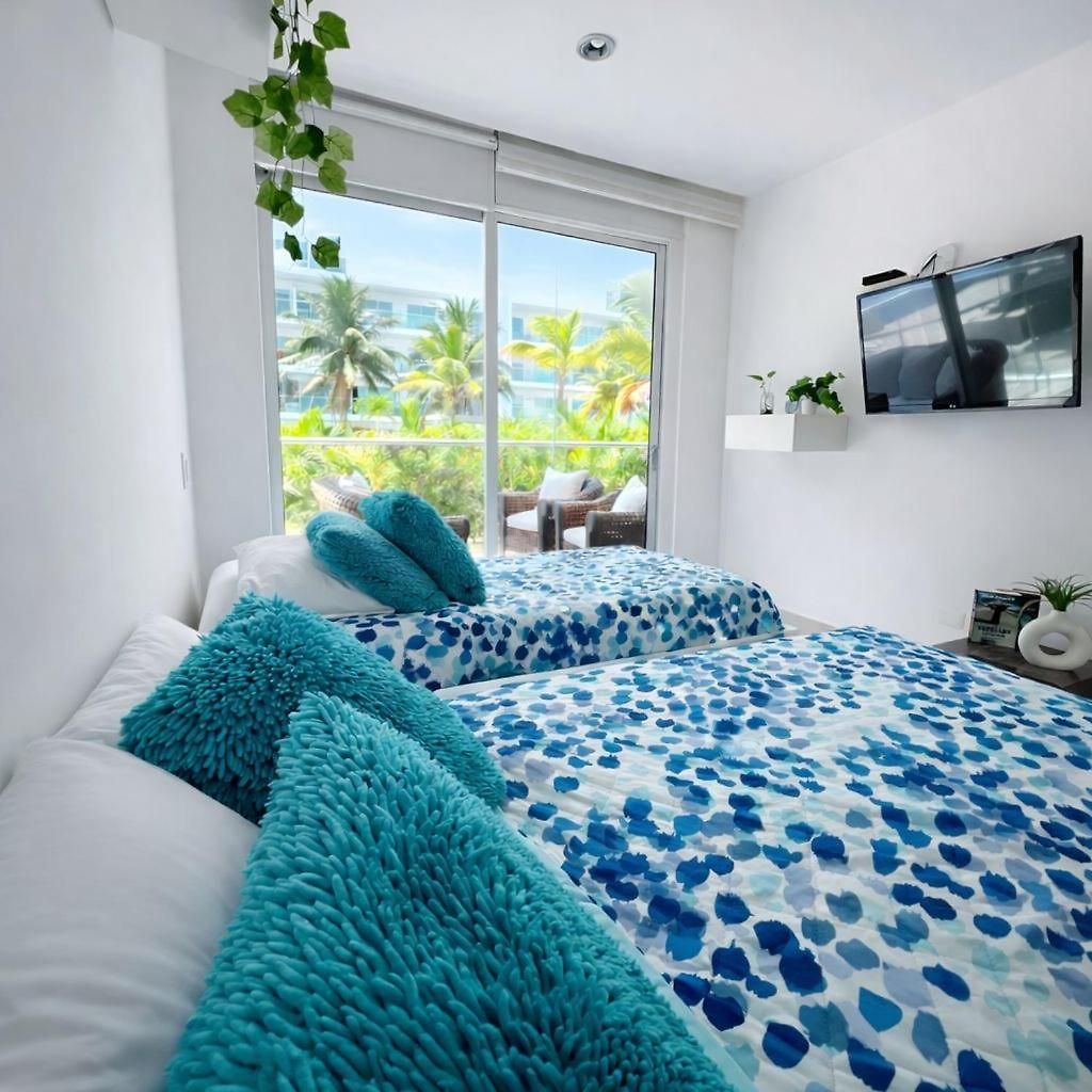Beachfront Paradise 2br Pools & Direct Access Apartamento